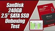 SanDisk 240GB 2.5" SATA SSD İnceleme ve Test