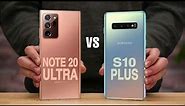 Samsung Galaxy Note 20 Ultra VS Samsung Galaxy S10 Plus