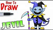 How to Draw the Jevil | Deltarune