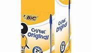 BIC Cristal Original Ballpoint Pens Blue 50 Pack
