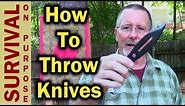 How To Throw Knives For Beginners - Knife Throwing Basics