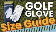 Golf glove FITTING - How to find the right GOLF GLOVE SIZE