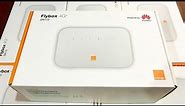 Huawei Orange Flybox B612 4G+ Router Unboxing And Setup
