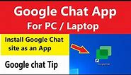 google chat app download| How to Download Google Chat for PC | Google chat app for desktop