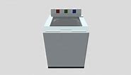 Washing Machine Top Load - Download Free 3D model by djangospel