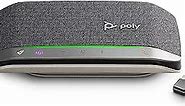 POLY - Sync 20+ USB-A Personal Bluetooth Smart Speakerphone (Plantronics) - Connect to Smartphones via Bluetooth-PC/Mac via - BT600 Dongle -Works with Teams (Certified), Zoom & More,Black