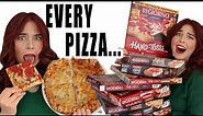 11 BEST PIZZAS AT THE GROCERY STORE - Part 2 Ranking DIGIORNO PIZZA!