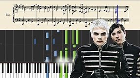 My Chemical Romance - Welcome To The Black Parade - Piano Tutorial + SHEETS