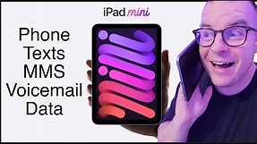 How to make iPad Mini Smartphone: Calls, Texts, Data