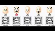 Nintendo 3DS Mii QR Codes Pack 3 - Memes and More