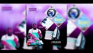 Laundry Service Banner post for social media | How to design Laundry flyer in Photoshop