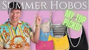 Luxury Designer Hobo Bags for Summer | Balenciaga | Louis Vuitton | Prada | Givenchy | Bulgari