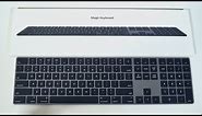 Apple Magic Keyboard Space Gray: Unboxing & Hands On!