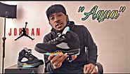 Air Jordan 5 Retro " Aqua " 💦 Sneaker Review