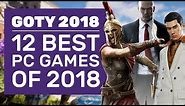 12 Best PC Games You Had To Play In 2018