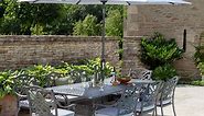 Hartman Capri 8 Seat Rectangular Dining Set in Antique Grey/Platinum - £1649 | Garden4Less UK Shop
