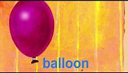 Learn the ABCs in Lower-Case: "b" is for balloon and bear