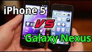 iPhone 5 vs Galaxy Nexus