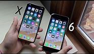iPHONE X Vs. iPHONE 6! (Should You Upgrade?)