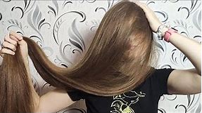 Soft and super long hair 😍 over face (preview) 🔥4K🔥