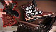 Shrunken Bison Leather: The Unique Texture Your Nicks Need NOW!!