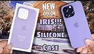 Apple Silicone Case (NEW Color!! IRIS!!) with MAGSafe | Best Case for Deep Purple iPhone 14 Pro