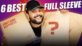 Best Full Sleeve T-Shirts For Men On AMAZON | The souled Store Tshirt Haul Review 2023 | ONE CHANCE