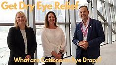 Relief from Dry Eyes with Cationorm Eye Drops (Interview Video)