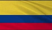 Flag and National Anthem of Colombia