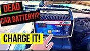 How To Correctly Charge a Dead Car Battery -Jonny DIY
