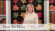 How to Make the Falling Leaves Quilt Block | a Shabby Fabrics Quilting Tutorial