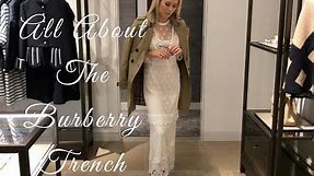 BURBERRY TRENCH COAT | How to style it