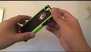 For iPhone 4 / 4S Rugged Rubber Matte Hard Case Cover Shockproof +stylus