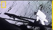 Revivez le premier pas de l'Homme sur la Lune