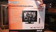 Pyle PTC16LD 15" HDTV/DVD unboxing & test