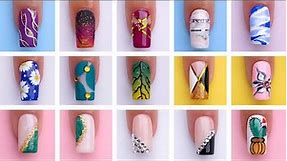 15+ Simple Nails Art Tutorial | New Nails Art Design | Olad Beauty