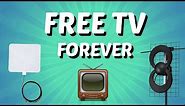 How to setup a TV Antenna (How to get Free TV Forever)