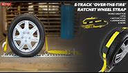 How to Use E-Track 'Over-The-Tire' Ratchet Wheel Strap
