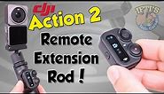 DJI Action 2 - Remote Control Extension Rod & Tripod / Selfie Pole : REVIEW