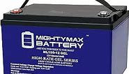 Mighty Max Battery 12V 100AH GEL Replacement Battery for Deka 8G31