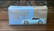 Blue as the Sky: Unboxing a Ruf CTR Anniversary by Mini GT