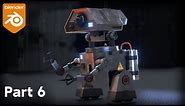 Sci-Fi Worker Robot-Part 6 (Blender Tutorial)