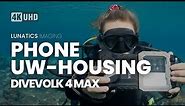 Underwater Housing for Smartphones | DiveVolk 4 MAX & Samsung Galaxy S21 Ultra
