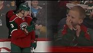Priceless: Wild's Coyle Makes Young Fan's Day