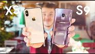 iPhone XS vs Galaxy S9 !