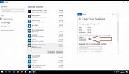 How to Repair/Reset Apps & Programs in Windows 10