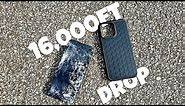 16,000ft Drop Protection??? Spigen CryoArmor iPhone Drop Test...