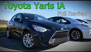 2017 Toyota Yaris iA: Full Review