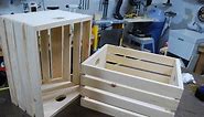 How to make Wood Crates (woodlogger.com)