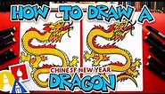 How To Draw A Chinese New Year Dragon - Advanced